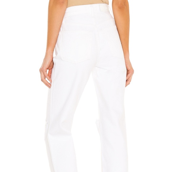 RE/DONE Originals 90's High-rise Loose - White - Picture 2 of 3